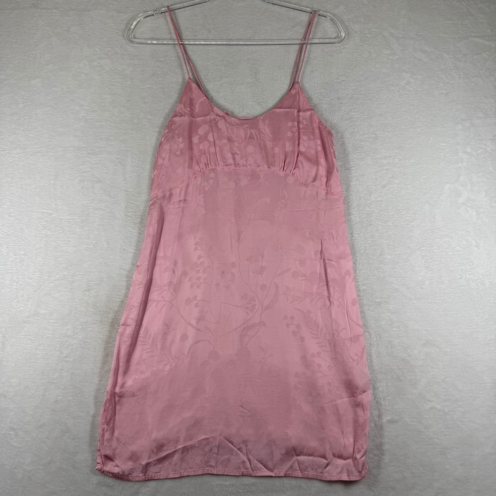 Spell & The Gypsy Collective Pink‎ Floral Jacquard Slip Dress Mini XS Boho